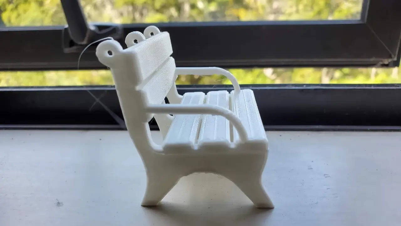 3D Boaty: مدل نیمکتِ چالشبرانگیز برای تست پرینتر سه بعدی