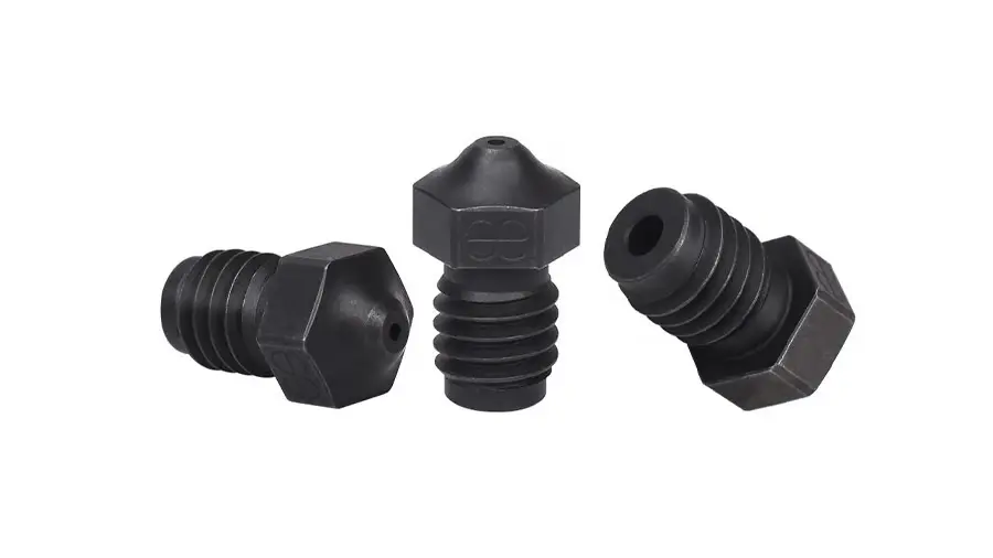 نازل پرینتر سه بعدی از جنس فولاد سختکاریشده (Hardened Steel Nozzle)