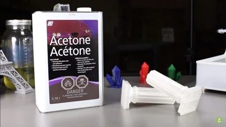 اتصال قطعات پرینت سه بعدی با استون یا Acetone Welding