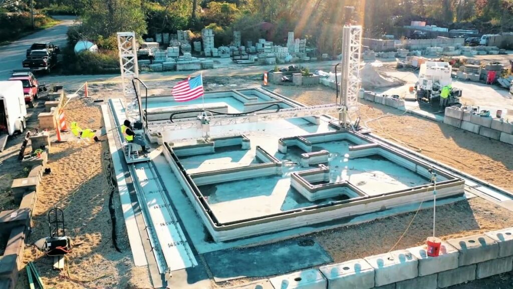 نمونههای عملی از ساخت خانه با پرینتر سه بعدی