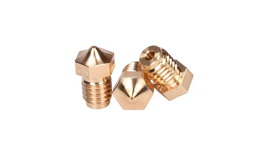 نازل پرینتر سه بعدی برنجی (Brass Nozzle)