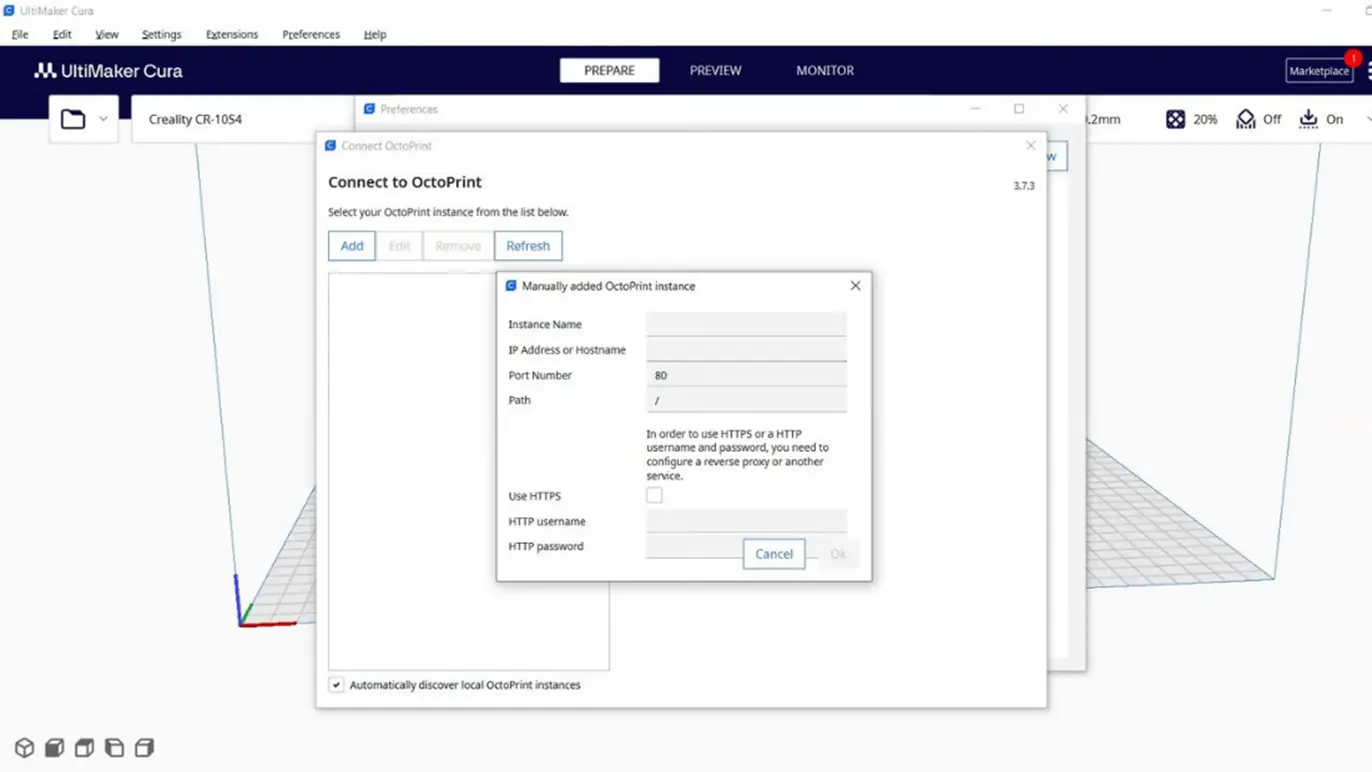 OctoPrint & Moonraker: از بهترین پلاگین‌های cura برای کنترل از راه دور پرینتر سه‌بعدی 