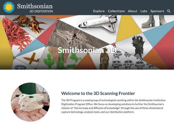 Smithsonian منبعی عالی برای دانلود فایل STL رایگان از مدلهای تاریخی و علمی
