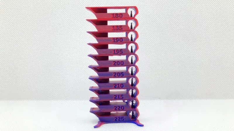 تنظیم دمای پرینتر سه‌بعدی با برج دما در Cura – آموزش مرحله‌به‌مرحله Temp Tower