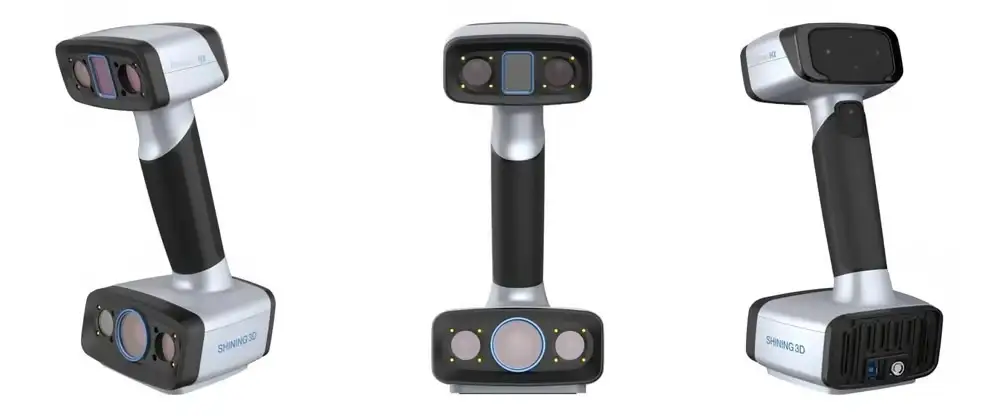 اسکنر سه بعدی Shining 3D EinScan HX یکی از انواع اسکنر سه بعدی حرفه ای