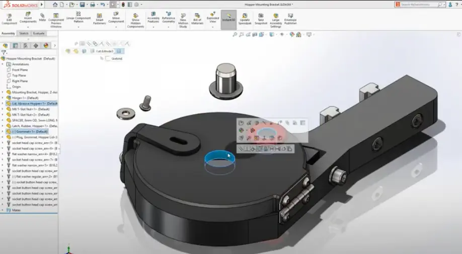 تجربه کاربری در سالیدورک SolidWorks
