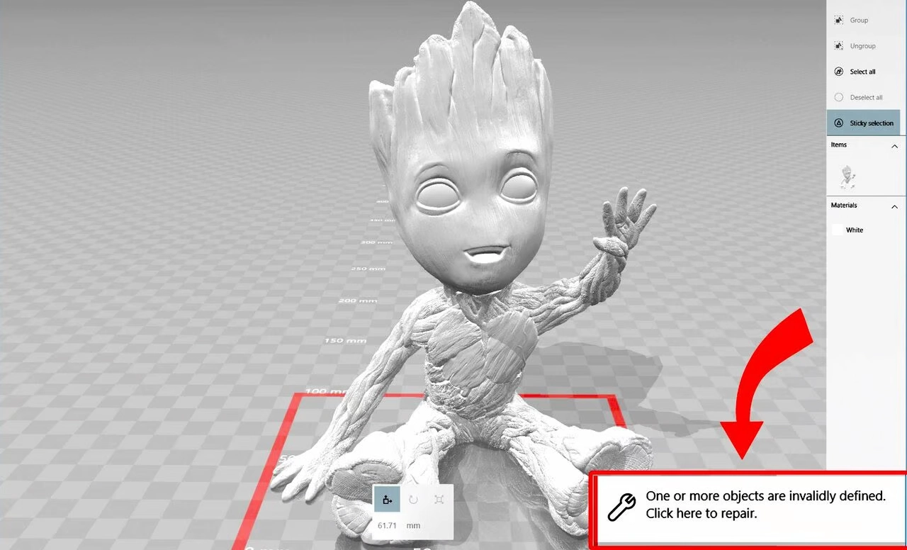 3D Builder یکی از نرم افزارهای ویرایش فایل STL