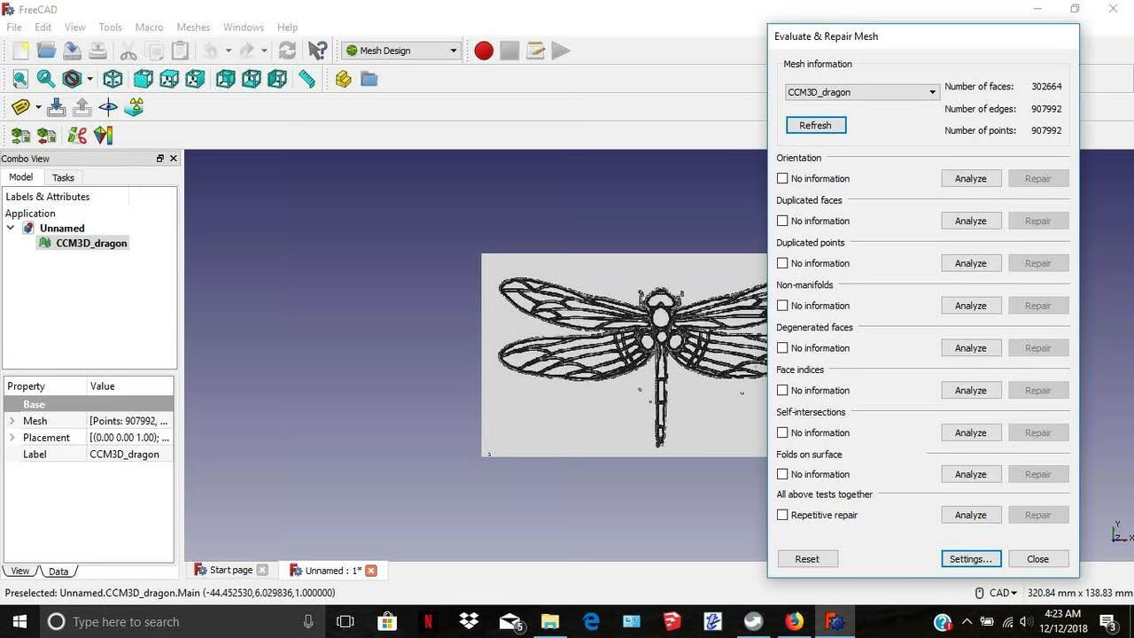 freeCAD یکی از نرم افزارهای ویرایش فایل STL