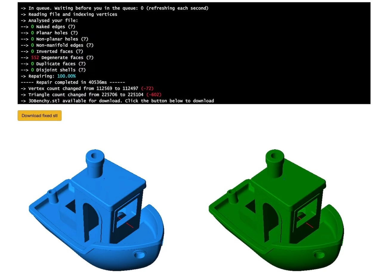 formware یکی از نرم افزارهای ویرایش فایل STL