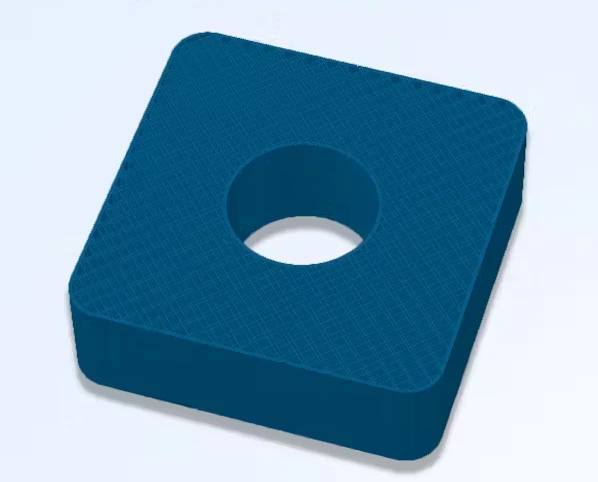 infill خطی در پرینت سه بعدی