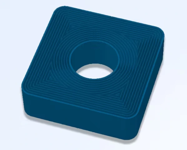 infill متحدالمرکز در پرینت سه بعدی