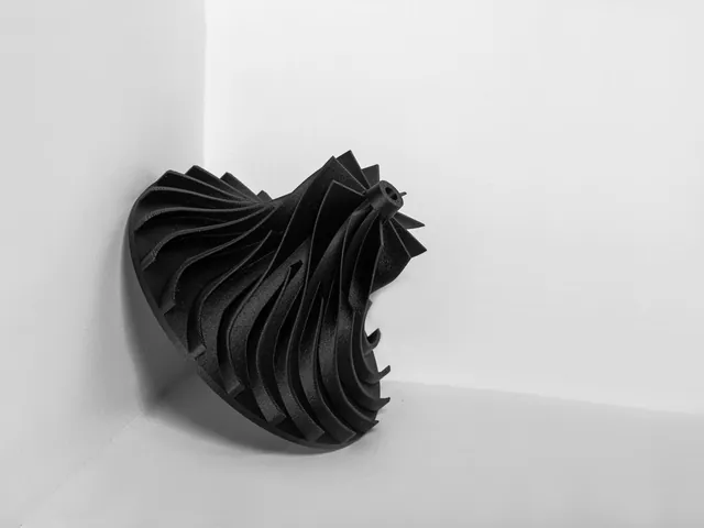 قطعهٔ پرینت‌شده با فیلامنت PETG-CF